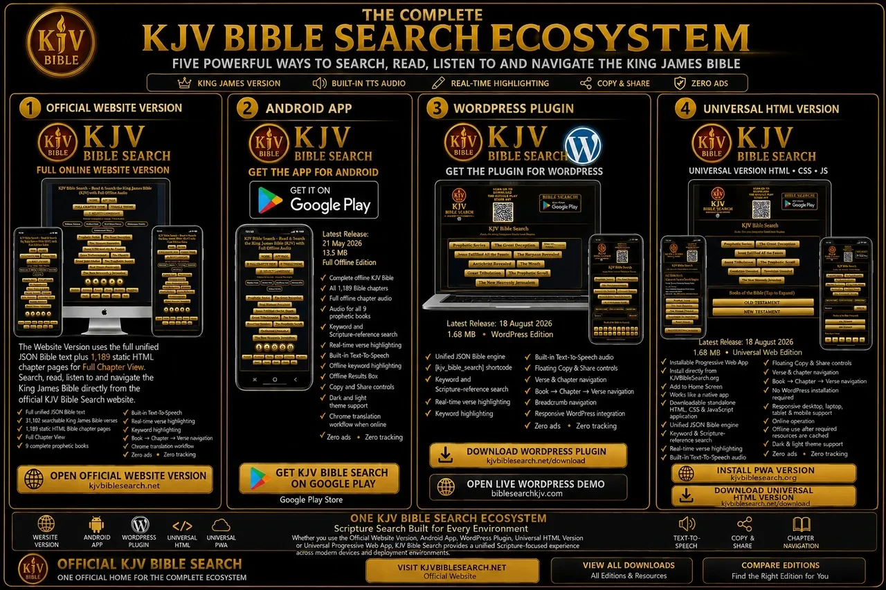 KJV Bible Search ecosystem